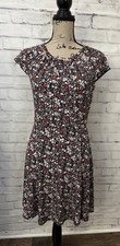 Michael Kors XS Brooks Floral Print Cut Out Dress Party Wedding Chiccore Girly