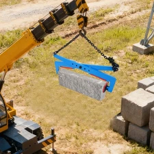 800kg Heavy Duty Stone Lifting Clamp Scissor Lifter Clamp Adjustable Stone Clamp