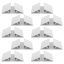 10Pcs Sturdy ABS Dog Gate Support Feet Durable Triangular Base Fence Stabilizer