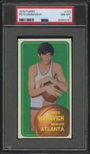 1970 Topps Pete Maravich #123 PSA 8