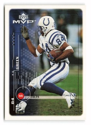 1999 Upper Deck MVP E.G. Green #81 Indianapolis Colts
