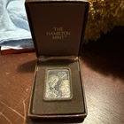 1975 ST VALENTINES DAY HAMILTON MINT ~ ONE TROY OUNCE .999 FINE SILVER BAR