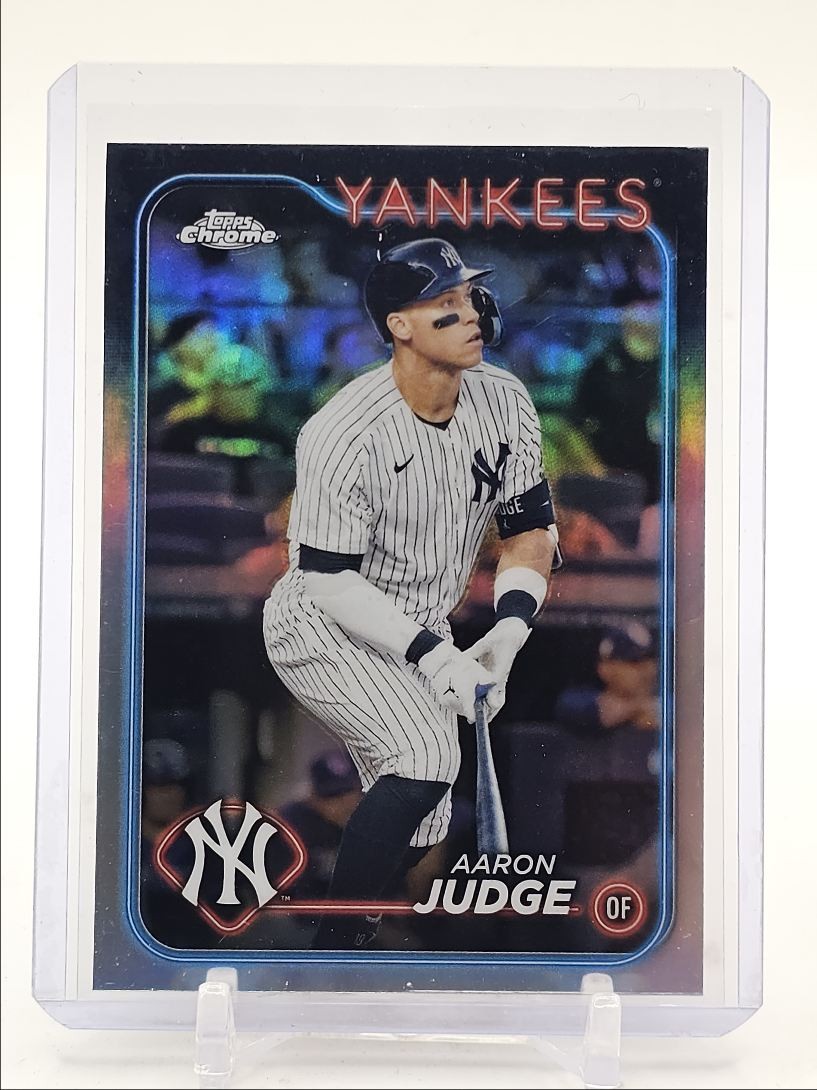 AARON JUDGE 2024 TOPPS CHROME BASEBALL REFRACTOR YANKEES #50 Q3735