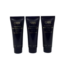 Oribe Supershine Moisturizing Cream MINI TRAVEL Size 0.5 oz, Pack Of 3