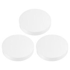 3 Pack 4.5" PVC Pipe End Cap Fitting Furniture Grade Plug Coupling Socket