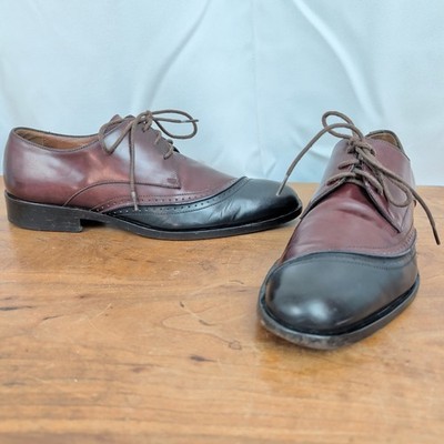 Men's Etro Italian Made Two Tone Derbys 41