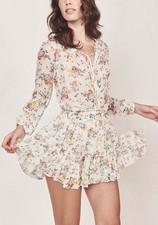 LoveShackFancy popover dress in floral confetti Whimsical Fairy Peasant coquette