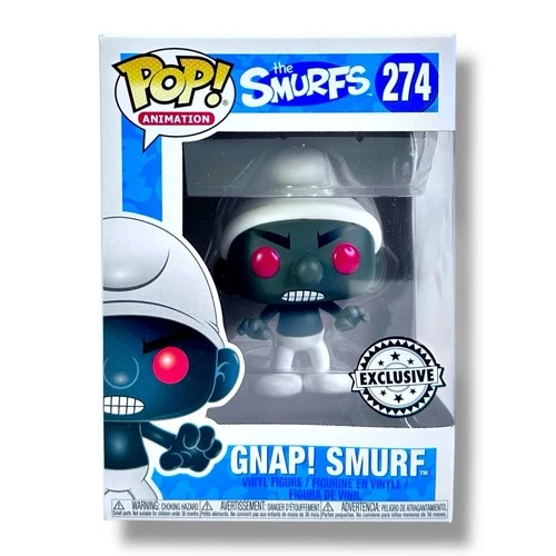 Funko Pop! Animation The Smurfs Gnap! Smurf #274 Exclusive w/ Protector New