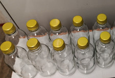 Produktbild - 15 St Kleine Glasflaschen 250g,leer,zum Befüllen,Verschenken,Basteln, 1a Zustand