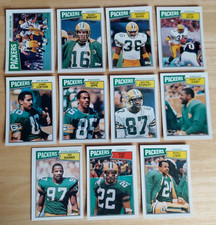 1987 87 Topps Green Bay Packers 11 card Team Set Tim Harris RC Lofton Wright  