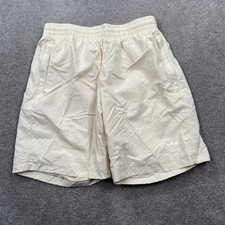 Adidas Originals Essential Woven Shorts Mens Small Wonder White JX3905 NEW