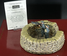 Britains 25026 - WWII RAF Lewis, Spotter & Sandbag Emplacement Plus Accessories