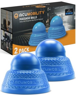 Massage Ball Roller 2 Pack - Trigger Point - Massage Balls Massage Roller Bal...