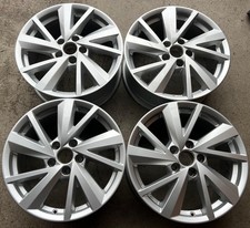 4 ORIGINAL 17" ALUFELGEN FELGEN AUDI Q2 81A601025C 7x17 ET45 FREIHAUS