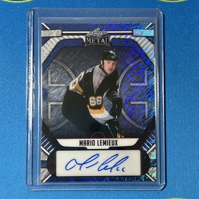 2025 Leaf Metal MARIO LEMIEUX Autograph Shimmer /5 HOF