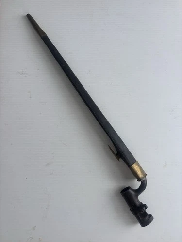 Civil War British Enfield 57 Cal. Socket Bayonet w/ Scabbard