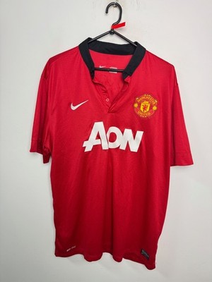 Manchester United 2013/2014 Heim Fußball Trikot #20 ASIM NIKE TRIKOT GRÖSSE XL
