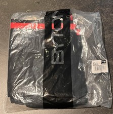 Bytomic Double Stripe Contact Pants Black Red Size 140cm kickboxing trousers 