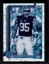 2025 Topps Chrome Football Myles Garrett Frozenfractor -4/0 #70 SSP