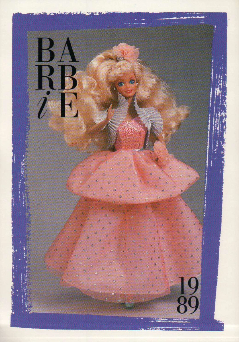 Peach pretty barbie best sale 1989