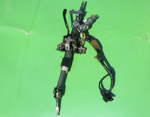 HONDA CIVIC 90-91 STEERING COLUMN IGNITION DOOR LOCK SET 53310-SH1-A01 OEM 4 DR. - Picture 12 of 19