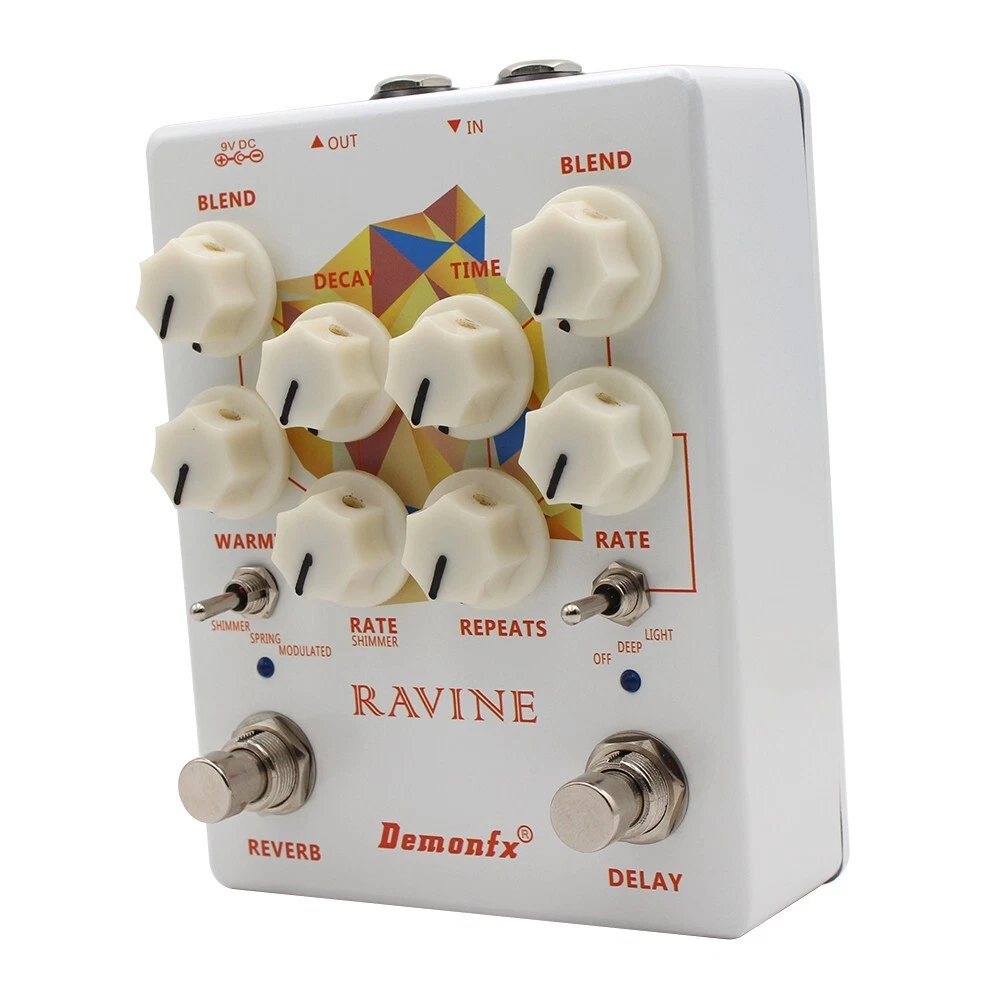 Demonfx RAVINE Reverb Delay Numerous Set Options Just Arrived Fast U.S. Ship