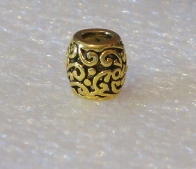 NEW DaVinci Beads & Charms Interchangeable Jewelry -Gold Filigree Spacer DB103-9