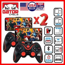 Wireless Bluetooth Game Controller Game Pad For Android iPhone PC Phone 2-Pack