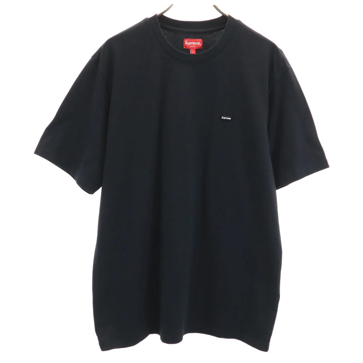 Supreme T shirt Manches Courtes L Noir Avec Sac Homme
