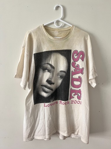 Sade  Tシャツ Lovers Rock Tour 2001 希少 XL