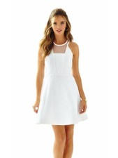 Lilly Pulitzer Elsie Party Dress Resort White Size 10 Style 20169 258