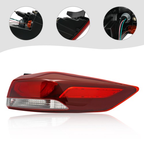 Luz trasera exterior lado derecho para Hyundai Elantra sedán 2017-2018 luz trasera - Imagen 3 de 13