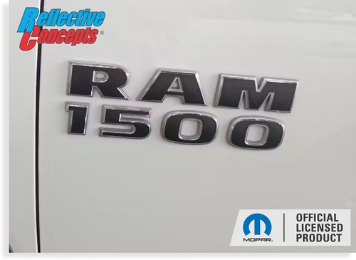 RAM 1500 Door Badge Overlay Decals for 2015-2018 Ram Rebel - Picture 41 of 101