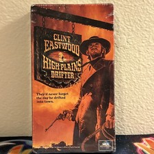 NEW High Plains Drifter VHS  Clint Eastwood Sealed