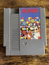 Nintendo Dr. Mario Game Cartridge & Manual NES Very Good Condition Ships Fast  