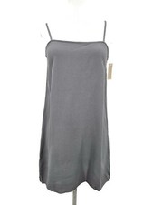 New Flynn Skye Molly Mini Slip Dress Womens S Solid Grey
