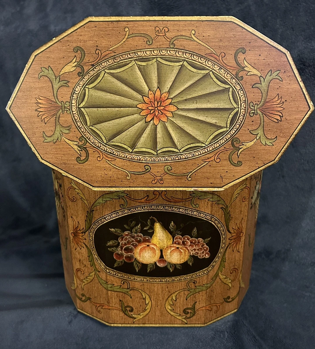 HURRISE boîte décorative en bois Boîte de rangement en bois avec