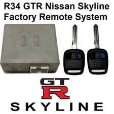 R34 GTT& GTR Nissan Skyline Factory Key Remote System for Keyless Entry Retrofit