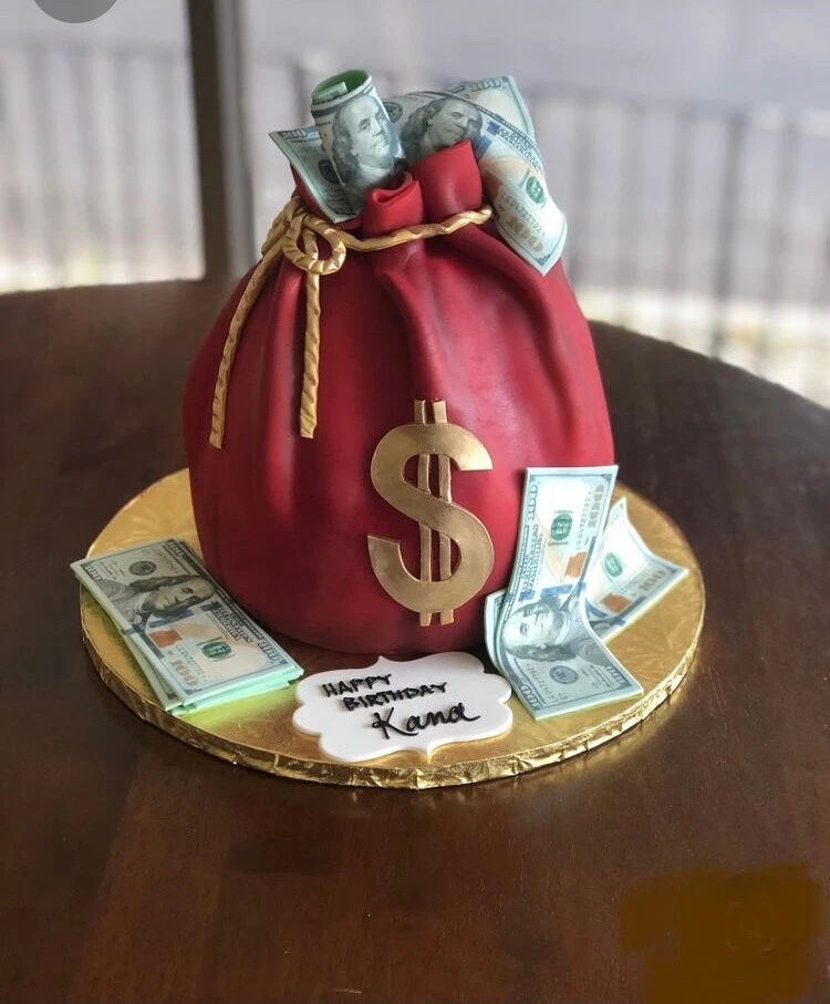 Съедобные 100-долларовые банкноты для украшения торта деньги украшения торта съедобные изображения - Изображение 4 из 4