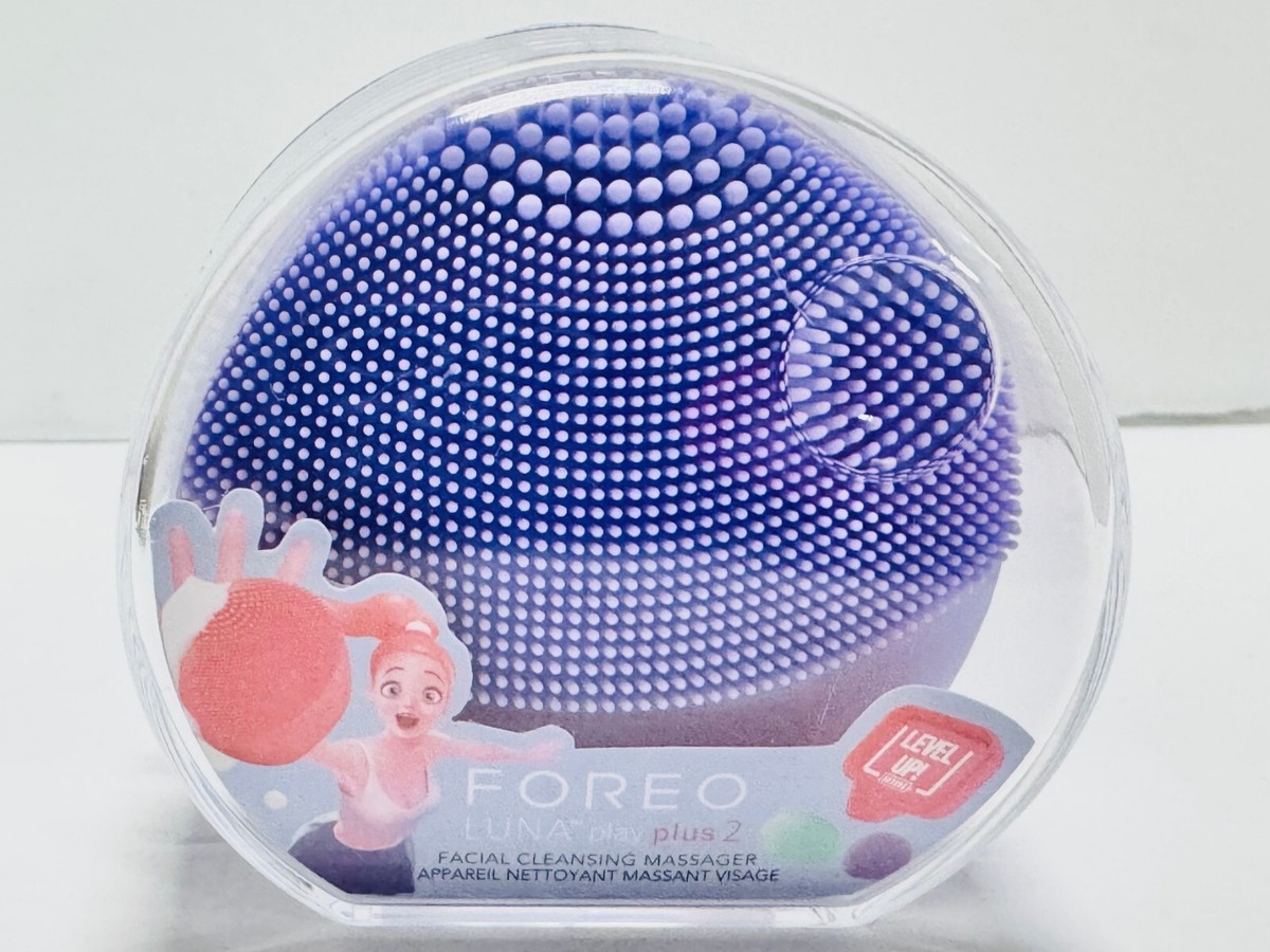 Foreo Luna Play Plus 2 Facial Cleansing Massager, Waterproof, 600