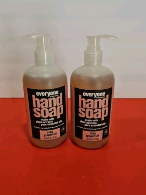 Lot Of 2 EO Everyone Hand Soap Chamomile Aloe -  Ruby Grapefruit  12.75 Oz