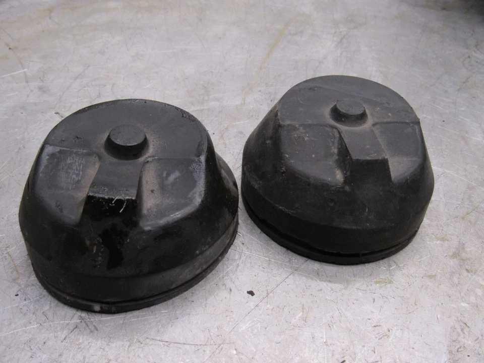 Yamaha SRV 540 1985 moto de nieve izquierda y derecha superior delantera amortiguador puntal par Foto 2 de 4