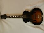 Vintage Early 1950's Harmony Monterey Archtop Acoustic Guitar Restored #653H1456