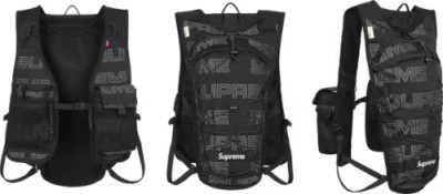 Brand New Supreme Pack Vest Black FW21