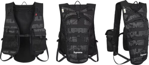 Gilet noir neuf Supreme Pack FW21