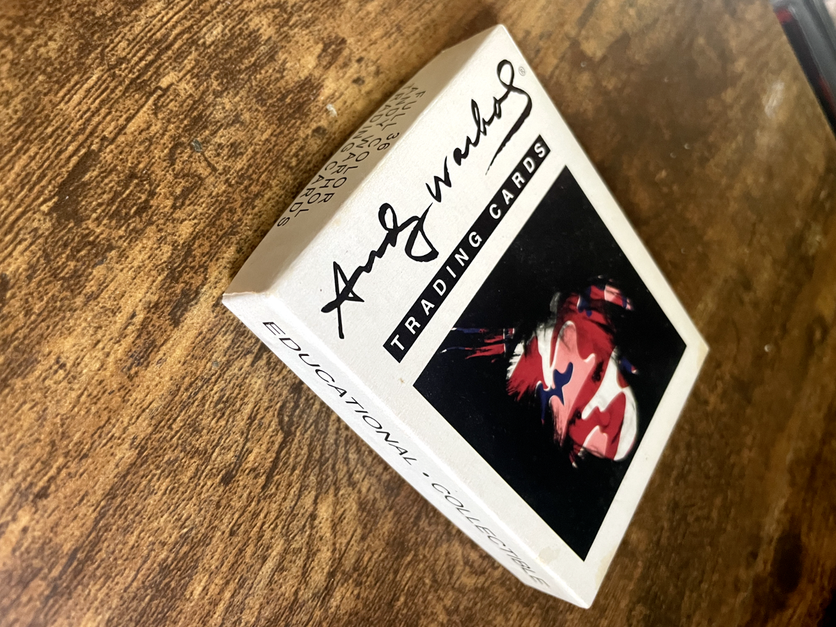 Andy Warhol Trading Cards Boxed Collection 36 Cards + 1 Special 
