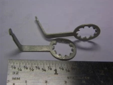 25 Tinned Brass 3/8" Potentiometer / Switch Grounding Lugs