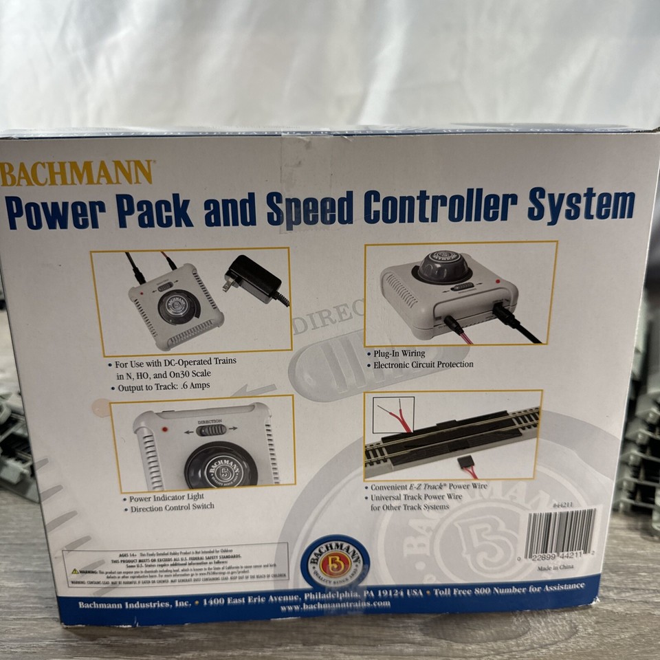 TYCO HO Scale Freight HO Scale Train Set Bachmann Power Pack & EZ