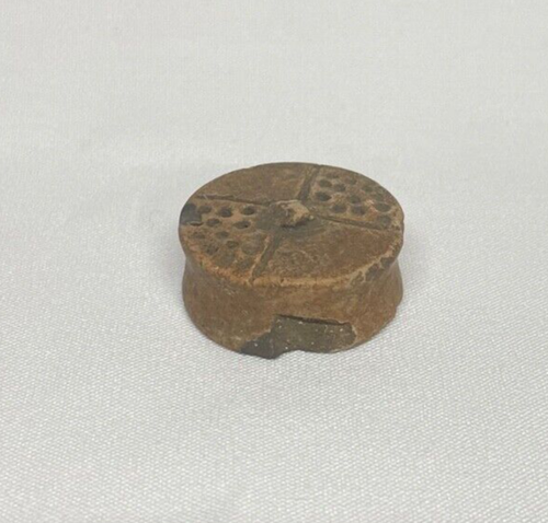 ENGRAVED PRE-COLUMBIAN MAYAN EAR SPOOL EARSPOOL COLIMA JALISCO OLMEC ~FREE SHIP~ - Picture 4 of 5