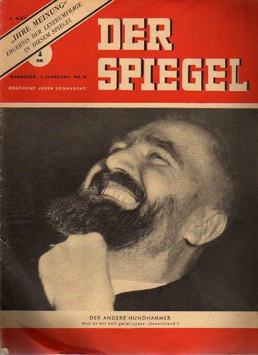 R139 Der Spiegel  Nr.10/ 2 Jahrgang 5 März .1948. Gebrauchsspuren. 32 Seiten